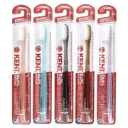 Kent, Ultra Soft Toothbrushes, Dual Edition, 5 Toothbrushes