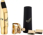 Vandoren SM825GLKO T9 Large Chamber V16 Metal Tenor Sax Mouthpiece w/ Optimum Ligature Kit