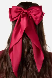Long Bow Barrette Clip