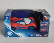 DC Comics RC Racer 1:28 Scale Vehicle Radio Controlled Car | Superman