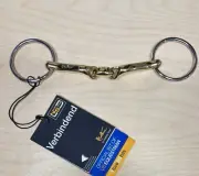 Neue Schule Salox Verbindend Bradoon Loose Ring Snaffle Bit 5 1/2" - 140/12mm