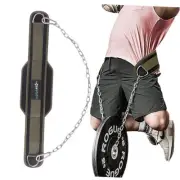 Dip Belt for Weightlifting, Weight Belt for Pull-Ups, Powerlifting, Squats,