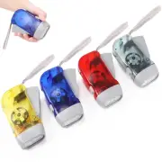 Hand Crank Emergency Flashlight, Squeeze Wind-up Flashlight for Kids and Adul...