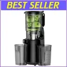 Slow Masticating Juicer with Large Feed Chute - Easy Clean, High Nutrient Yield
