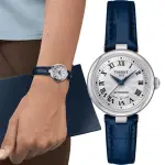 【TISSOT 天梭 官方授權】BELLISSIMA 浪漫邂逅羅馬時尚機械錶 女錶(T1262071601300)