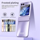 For Samsung Galaxy Z Flip6 5 4/3 Ultra Slim Hybrid Plating Matte Hard Phone Case