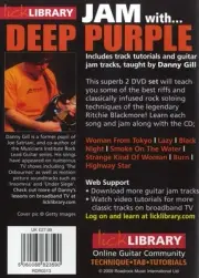 JAM WITH DEEP PURPLE GUITAR LICK LIBRARY 2 DVD & CD SET