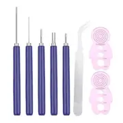 8 Pcs Quiling Tools and Supplies Set Rolling Curling Quiling Needle Pen