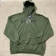 United States Marine Corps Hoodie Size XXXL New With Tags Green