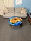 Epoxy Resin Wood Table – Live Edge River Table – Handmade Resin Furniture Design