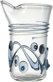 Aderia Tsugaru Vidro Mutsu Bay Glass Carafe 15 cm 300 ml Pitcher Made in Japan
