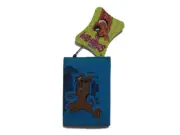 Scooby-Doo Tri-Fold Wallet 4.5" x 3.25" ( LIGHT BLUE ) BRAND NEW WITH TAGS