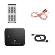 3-in-1 HIFI Audio Adapter Switch Remote Control Bluetooth Receiver Switch Box