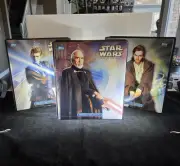 Star Wars : Attack of the Clones Binder Set - Anakin / Obi Wan / Dooku - Topps
