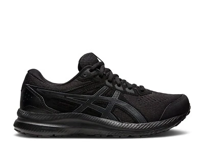 ASICS Mens Gel Contend 8 4E Wide Black Carrier Grey