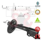 Front Axle Right Shock Absorber, Shocker Suit LEXUS RX 270 (AGL10_, AGL10R) RX (for: Lexus)