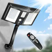 Solar Light Outdoor, 1200Lumens 138 LED Motion Sensor Outdoor Light, Remote Control, 5 Lighting Modes