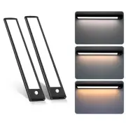 68 LED Motion Sensor Under Cabinet Lights indoor, 3 Color Temps Dimmable Clos...