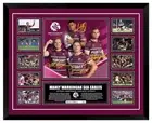 The Manly Warringah Sea Eagles NRL Superstars Signed Framed Memorabilia