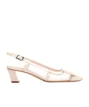 Roger Vivier Belle Viver Slingback Pumps 36,37.5,36.5 White