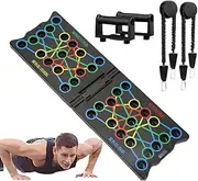 Fitness Pushup Board, Multi-Functional Pushup Bar, Strength Training Equipment, Folding Pushup Stand, Pushup Bar for Gym, Home Pushup Equipment, Pushup Stand for Traveling, Pushup Bar Stand, Strength