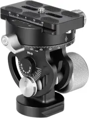 Leofoto VH-10 2 Way Pan/Tilt Tripod Head Panoramic Bird Watching Photography Hea