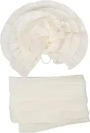 [TOGEVAL] Japanese Style Kimono Wide Waist Belt Elegant Decorative Waistband for Yukata Soft Comfortable Material Unique Flower Design for Adults Women