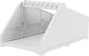 WEKADRIN Printer Face Single Box Wish Card Party Supplies Desktop Stand Cabinet Tissue Rack Steamer Carbon Fiber Spoiler Booth Stand Steaming Cake Steaming Rack Tag Tray Label White Plastic