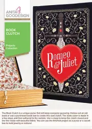 Anita Goodesign Embroidery Machine Design CD Book Clutch
