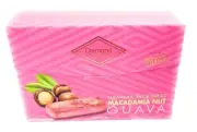 Diamond Bakery Hawaiian Shortbread Macadamia Nut Guava Flavor Cookies 4 oz Box