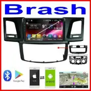 for TOYOTA HILUX 2012-2013 GPS CARPLAY ANDROID AUTO CAMERA DAB+ TPMS DVR a
