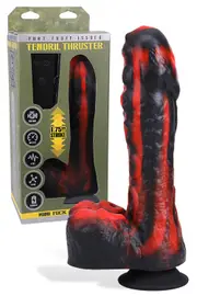 Fort Troff Tendril Thruster 8.5" Mini Red Sex Machine