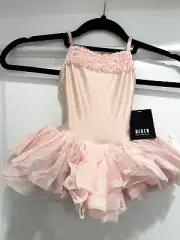 Bloch Toddler Pink Leotard Skirt Size 2-4