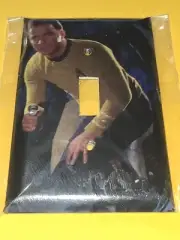 STAR TREK CAPTAIN JAMES T. KIRK LIGHT SWITCH PLATE
