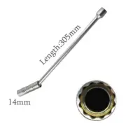 14mm 3/8" Drive Thin Wall Joint Spark Plug Socket Removal Tool Universal for BMW