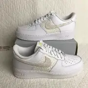 Nike Air Force 1 ‘07 SE Shoes Women’s SZ 10.5 White/Sail DO9458-100