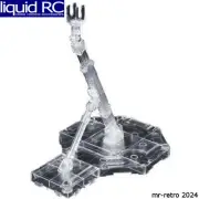 BanDai 2027210 Clear Action Base 1 Display Stand for 1:100 Scale Models