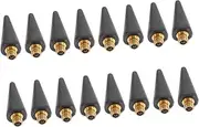 Baluue 16pcs Nail Art Pen Wax Heads Replacement Tips Nail Gems Picker Head Drill Pen Accessories