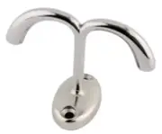 Under Shelf - Under Counter Hook Polished Chrome