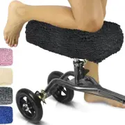 Vive Mobility Knee Scooter Pad Cover - Soft Plush Adult Sheepskin Memory Foam...