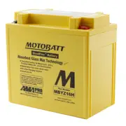 Harley Davidson XL883N Iron 883 2016 Motobatt 12V Battery