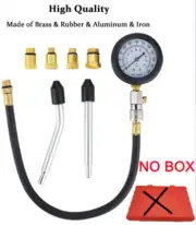 Gasoline Engine Compression Tester Car Pressure Gauge Tester Meter Auto Petrol G
