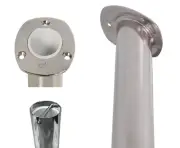 Lees Tackle MEDIUM DUTY 30 Deg Flush Mount Rod Holder - 50 lb Rating (RH525SS)