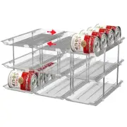 Can Storage Organizer Pantry and Canned Food Holders for Soup Can Goods Dispe...