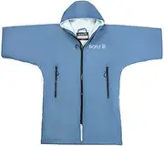 [BONZR] Kids Swim Parka | Children's Swim Jacket for Outdoor Sports, Camping & Swimming, Microfibre, Quick Dry, Waterproof Changing Robe