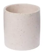 New Handmade Terrazzo Pot Plant/Storage D14.9*H15.1CM 3 Colours Black/Pink/White