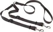 zolyet Dog pet Traction Rope Thickening Section Plain Nylon one for Two Head Pull with Dog Pull Belt Wholesale 2.5 Head Traction
