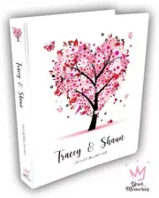 PERSONALISED Bespoke Wedding Planner Organiser Diary / Engagement gift /PinkTree