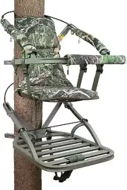 Climbing Tree Stand, Aluminum Construction, Concealed, Silent, Comfortable,