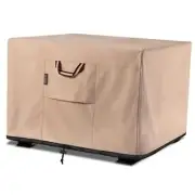 Fire Pit Cover Square-40-44 Inch Heavy Duty 900D Strong Tear-Resistant and UV